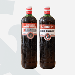 2 Gepersonaliseerde flessen Sonnema Berenburg