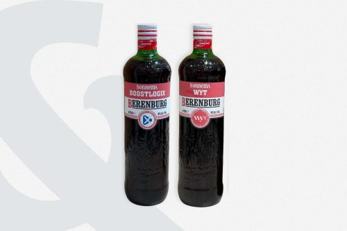 2 Gepersonaliseerde flessen <br>Sonnema Berenburg