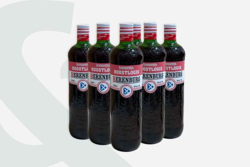 6 Gepersonaliseerde flessen <br>Sonnema Berenburg