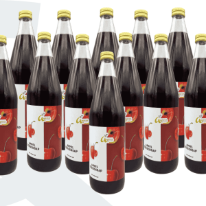 12 gepersonaliseerde flessen Appel Kers