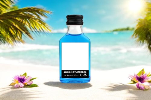 120 Blauwe shotjes <br>Stuiterbal - Afbeelding 3