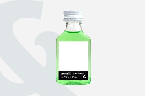 120 Groene shotjes <br>Opkikker