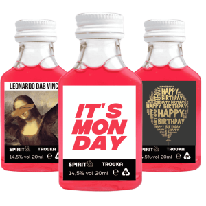 60 Roze shotjes <br>Troijka