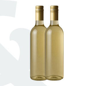 2 Gepersonaliseerde flessen witte wijn