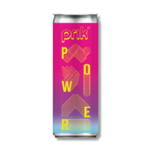 Aluminium blikje energiedrank met eigen etiket