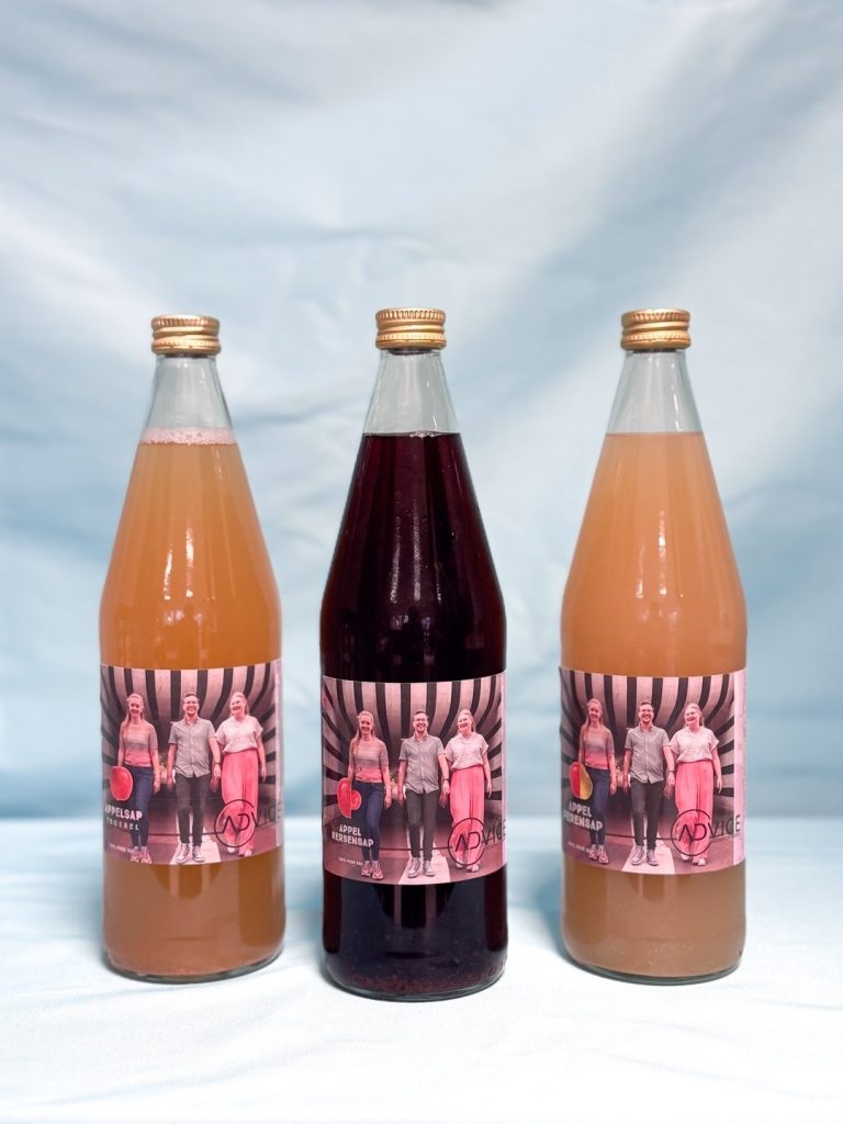 Verras je relaties met gepersonaliseerde flesen fruitsap